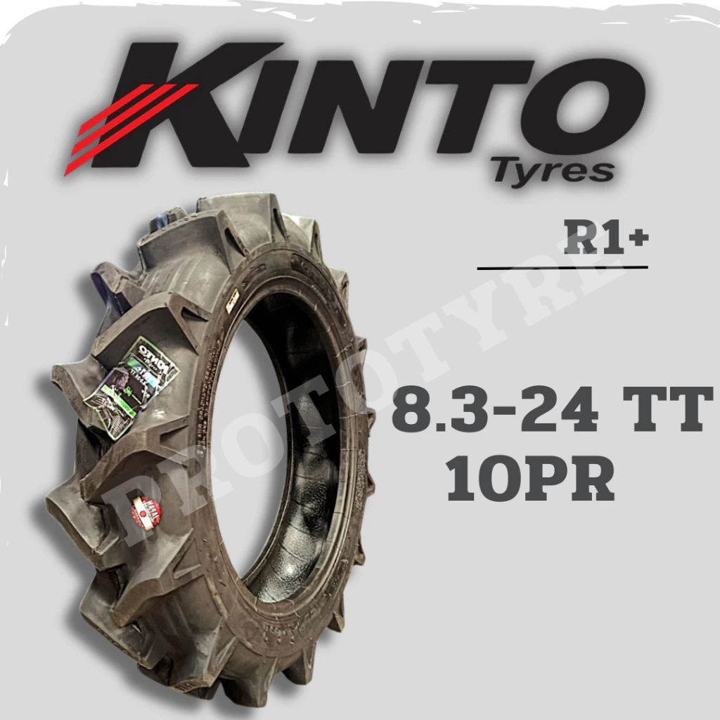 ยางรถไถ 8.3-24 TT 10PR ยี่ห้อ KINTO รุ่น R1+