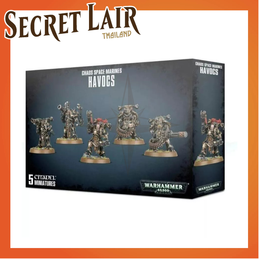 WARHAMMER 40000 : CHAOS SPACE MARINE Havocs