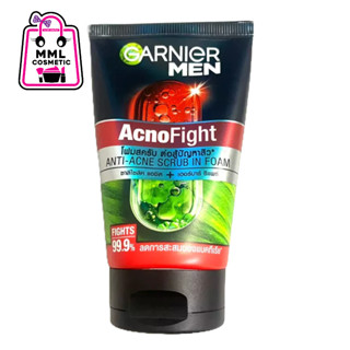 Garnier Men การ์นิเย่ เมน แอคโนไฟท์ 12IN1 สครับ อิน โฟม