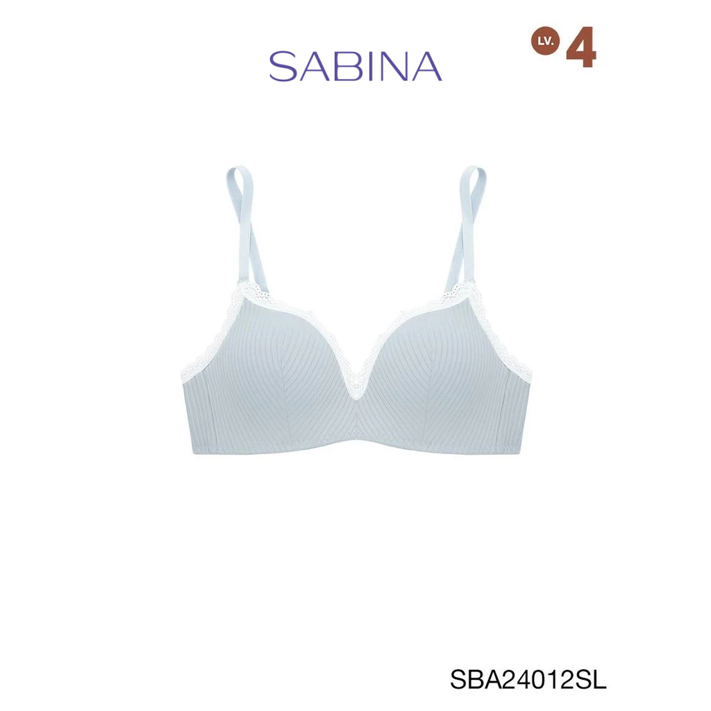 Sabina Doomm Doomm Level 4 เสื้อชั้นใน ไร้โครง รหัส SBA24012SL - สีเทาอ่อน