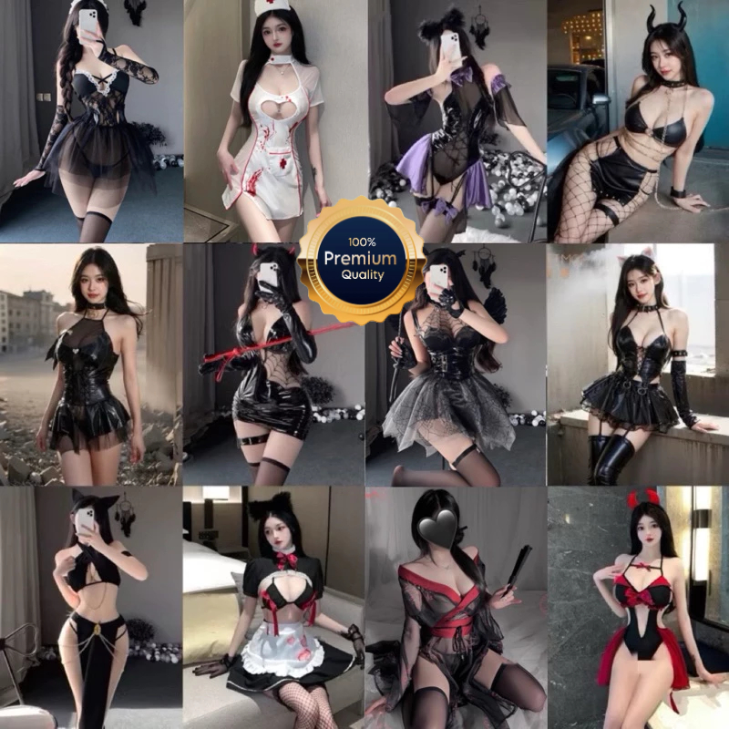 ชุดนอนเซ็กซี่ ชุดหนัง ฮาโลวีน ชุดคอสเพลย์ Ng/R รวมแบบขายดี พร้อมส่ง