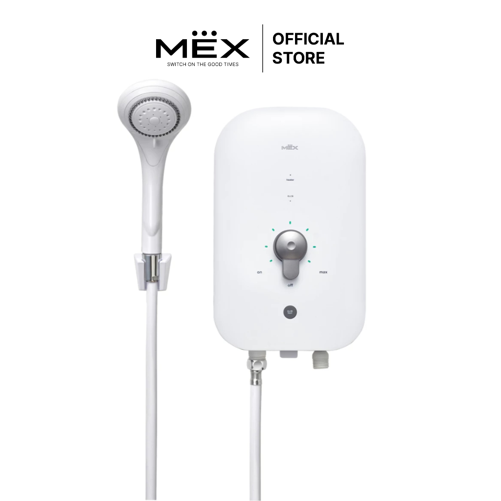 MEX เครื่องทำน้ำอุ่น 4500W : รุ่น COCO 450 (SBA) : สีขาว/ฟ้า