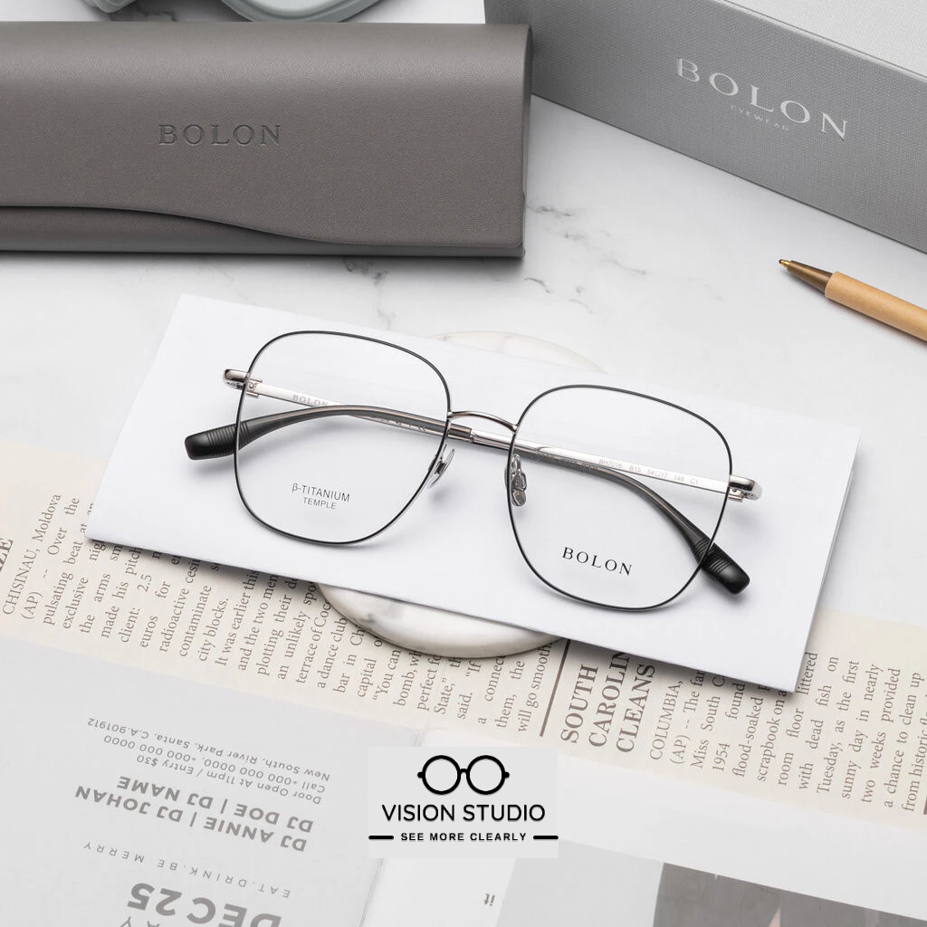 แว่นสายตา BOLON รุ่น BH7016 B15 Black / Silver