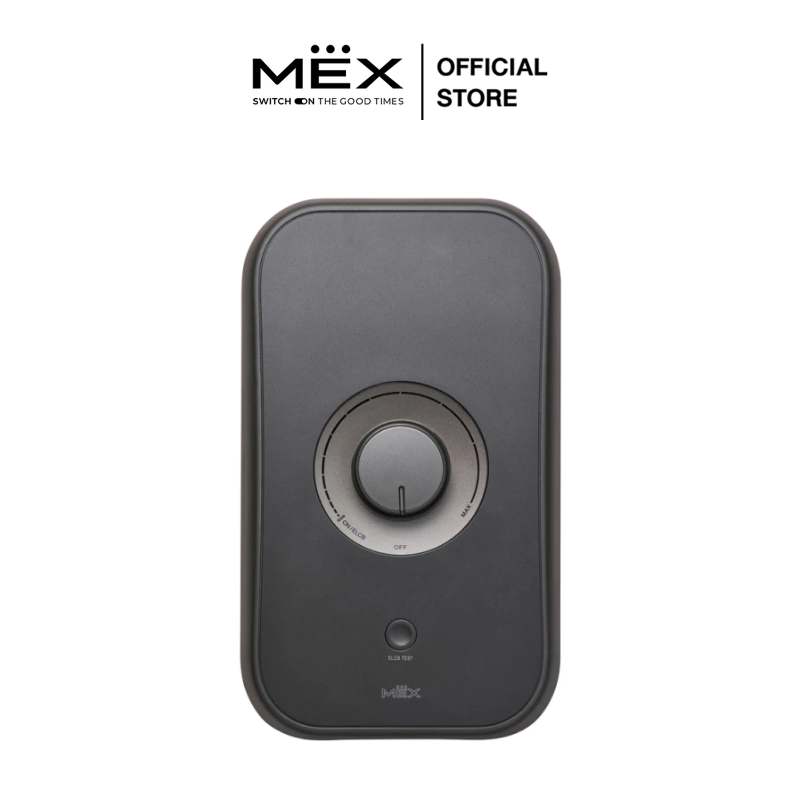 MEX เครื่องทำน้ำอุ่น 6000W : รุ่น CODE 6E (MB)S : สีดำเมทาลิค (ไม่มีอุปกรณ์ฝักบัว)
