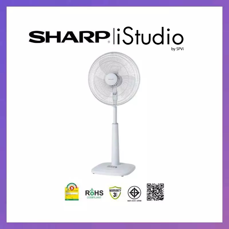 SHARP STAND FANS 16 - พัดลมสไลด์ SHARP 16 นิ้ว รุ่น SL165