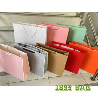🍭 ถุงกระดาษ รุ่น Big size ขนาดใหญ่ 48*33*13 ซม. ใส่เสื้อผ้า …