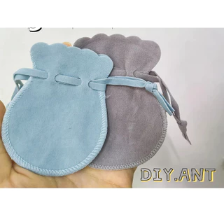 💐DIY💐ถุงผ้าน้ำเต้า กำมะหยี่ ราคาถูก น่ารัก ถุงใส่ของชำร่วย เครื่องประดับ 9*12 cm