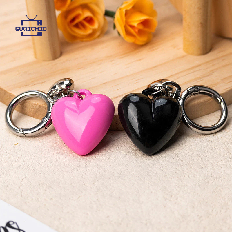 สายคล้องโทรศัพท์มือถือ พวงกุญแจ  พวงกุญแจรูปหัวใจสร้างสรรค์ กระเป๋า พวงกุญแจรถ เคสโทรศัพท์ จี้ตกแต่ง DIY