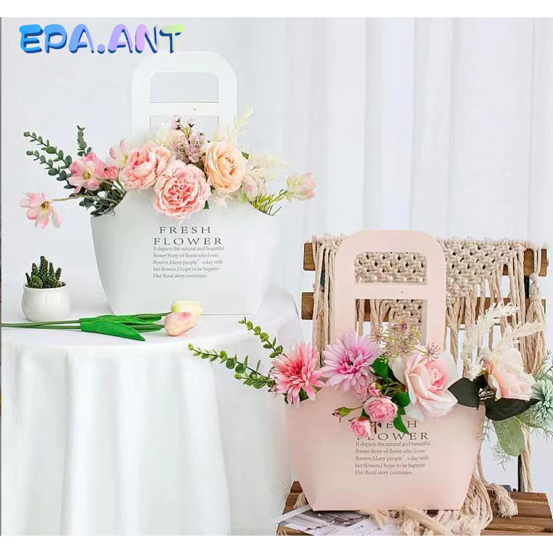 EPA กระเป๋าหูหิ้วใส่ดอกไม้ จัดดอกไม้ สำหรับใส่ดอกไม้ ราคา ถูกที่สุด ดีลบีเคเค แกลเลอรีภาพที่ 2