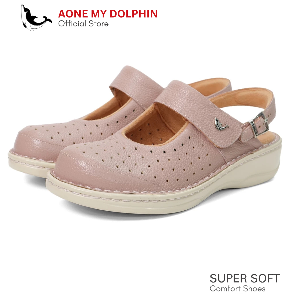 [ลิขสิทธิ์แท้] Aone My Dolphin - WD78/78-1 รุ่นหัวโต รองเท้าเพื่อสุขภาพช่วยบรรเทาภาวะรองช้ำและเท้าแบน