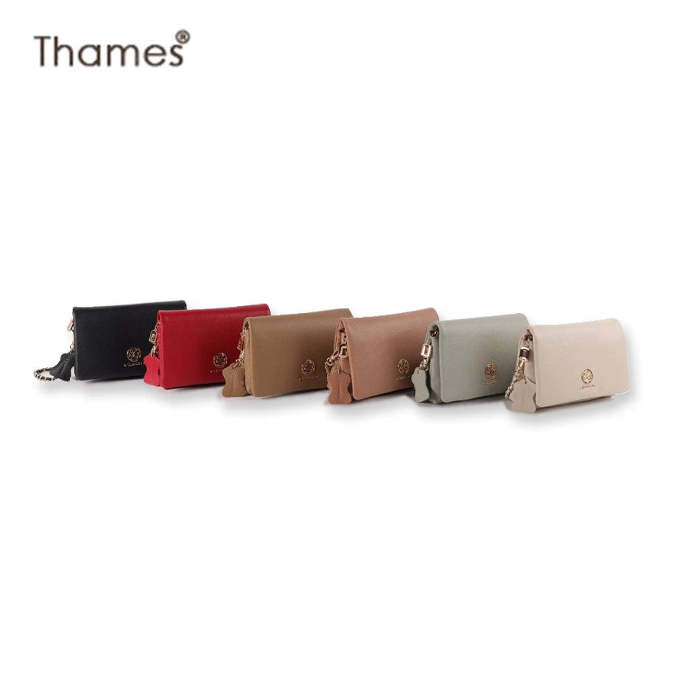 Thames กระเป๋าสะพายข้างหนังแท้ กระเป๋าผู้หญิง Bags-TH60302