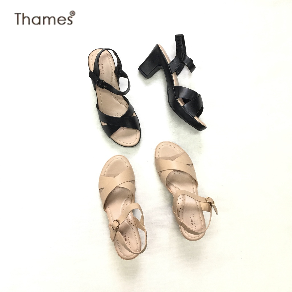 Thames รองเท้ารัดส้น Shoes-SB31204