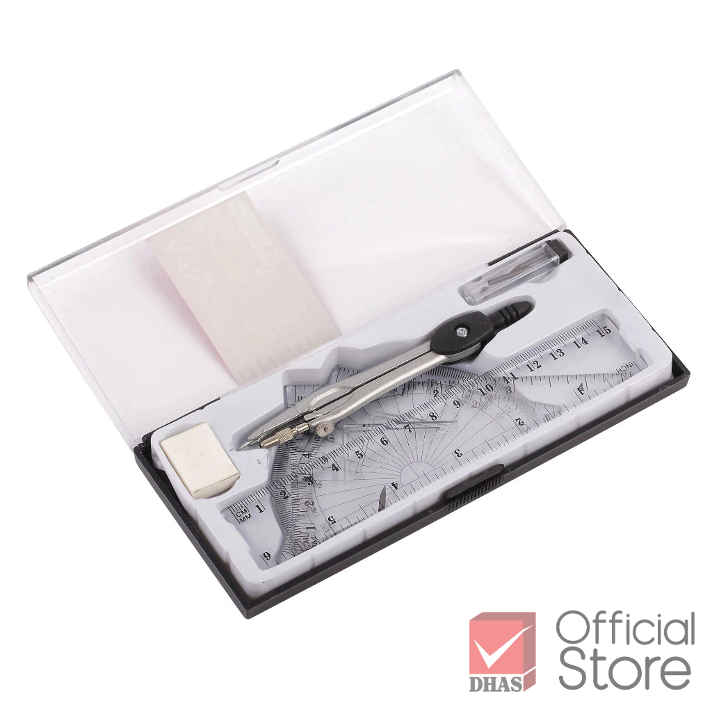 Master Art ชุดเรขาคณิต ชุดวงเวียน รุ่น F713 รุ่น F719 จำนวน 1 ชุด - รูปที่ 2