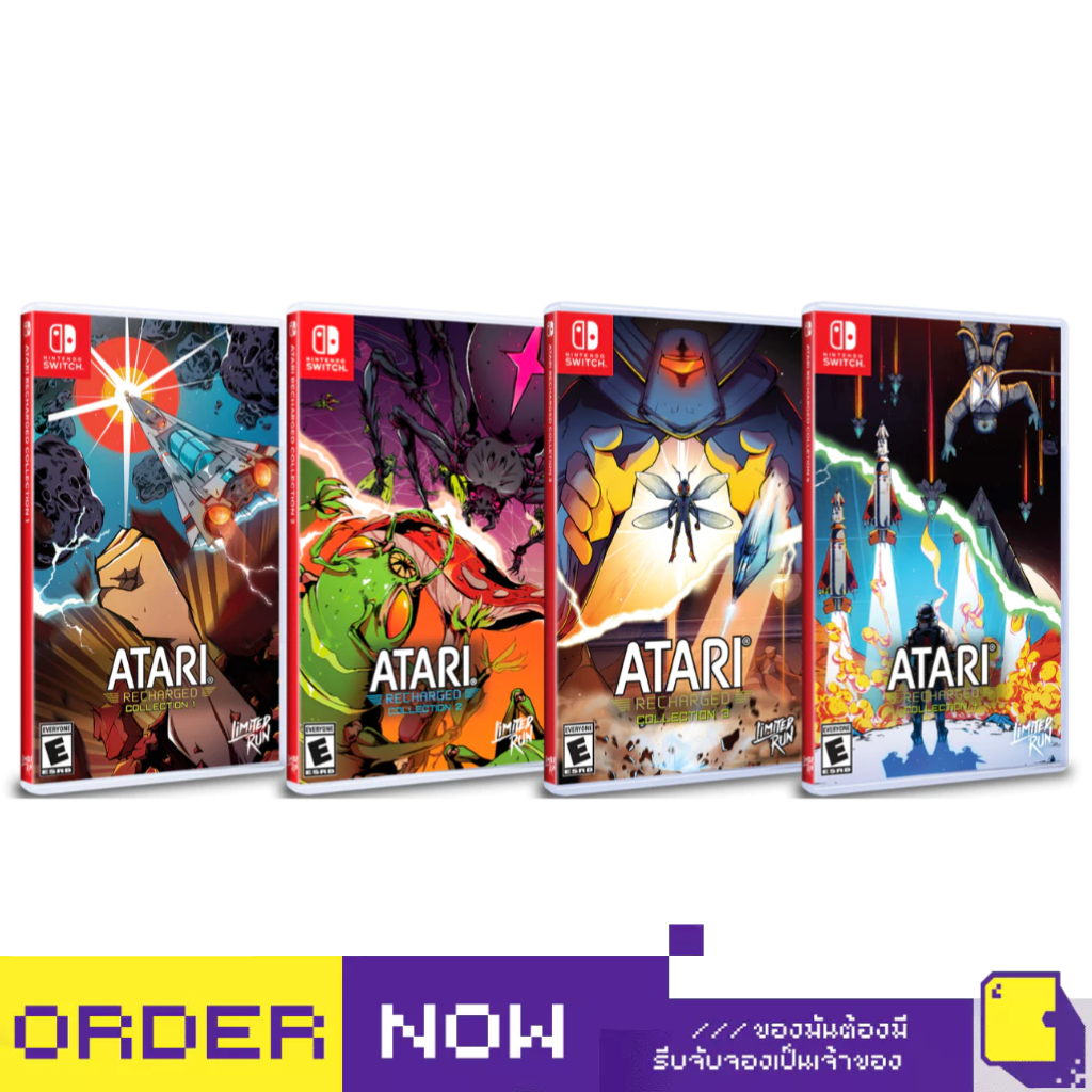[+..••] พร้อมส่ง | NSW  ATARI RECHARGED #LIMITED RUN EXCLUSIVE (เกม Nintendo Switch™ 🎮)