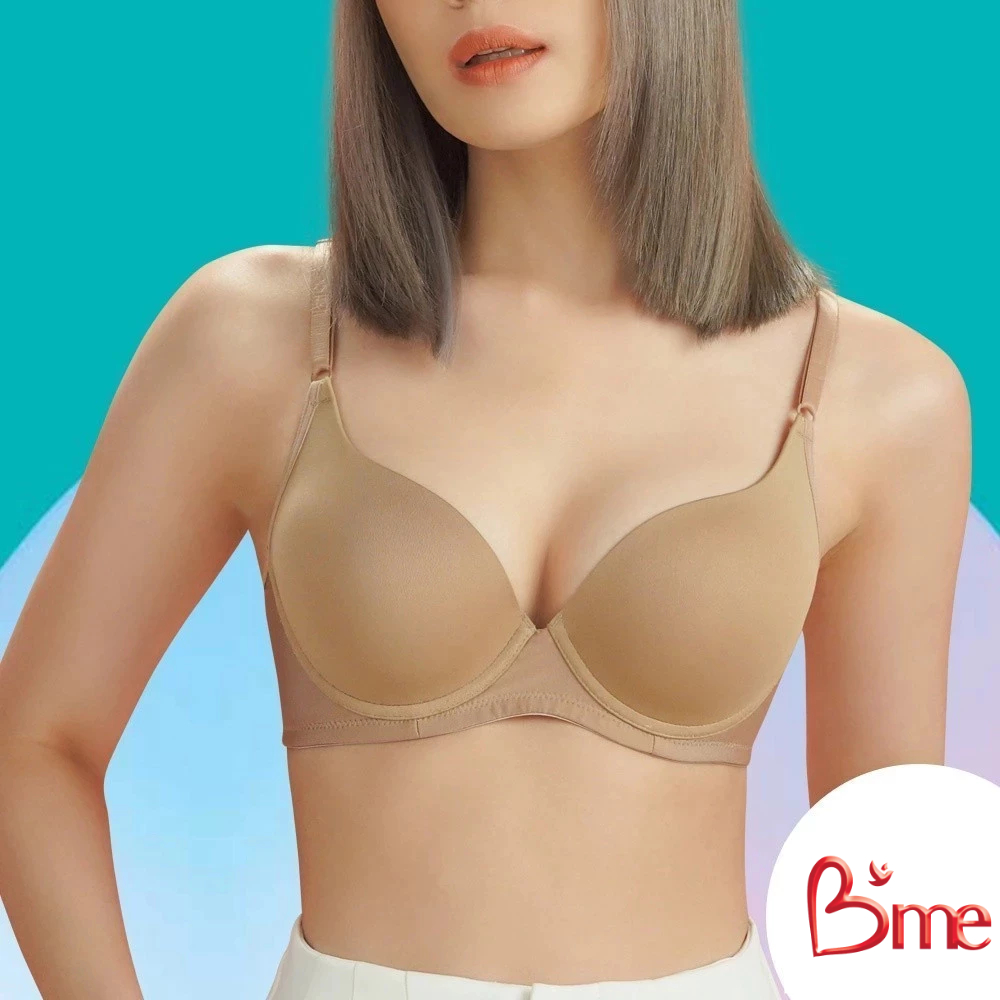 B'me เสื้อชั้นในมีโครง level 3 ฟองหนา รุ่น ME1505 (BE-U Collection) สีดำ สีน้ำตาล สีนู้ด สีโอวัลติน