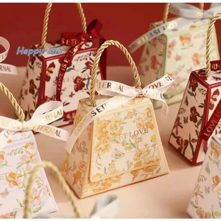 🌹 🌹สินค้าใหม่ 🌹 🌹กล่องของขวัญ ลายดอกไม้ ใส่ของขวัญ ของชำร่วย
