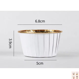 ถ้วยฟรอยล์,ถ้วยคัพเค้ก ฐาน5cm (50ใบ)