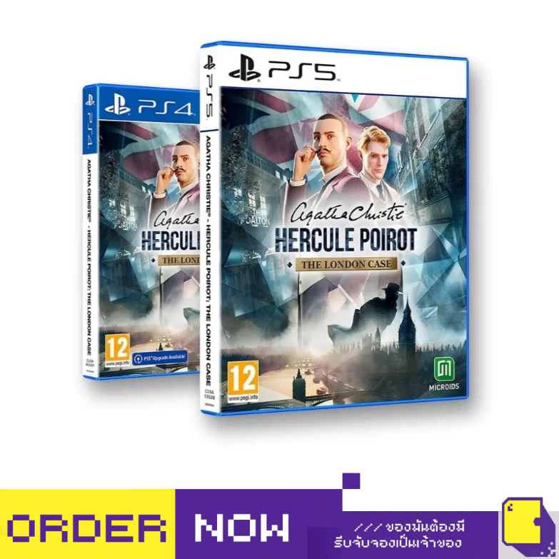[+..••] พร้อมส่ง | PS4 / PS5 AGATHA CHRISTIE - HERCULE POIROT: THE LONDON CASE (เกม PlayStation™ 🎮)