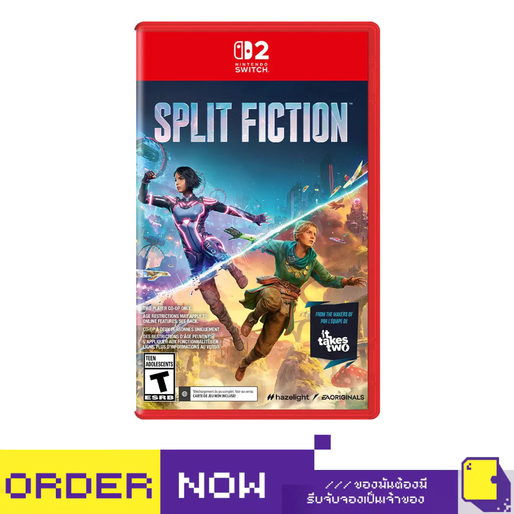 [+..••] พร้อมส่ง | NS2 SPLIT FICTION (CODE IN A BOX) (เกม Nintendo Switch™🎮)