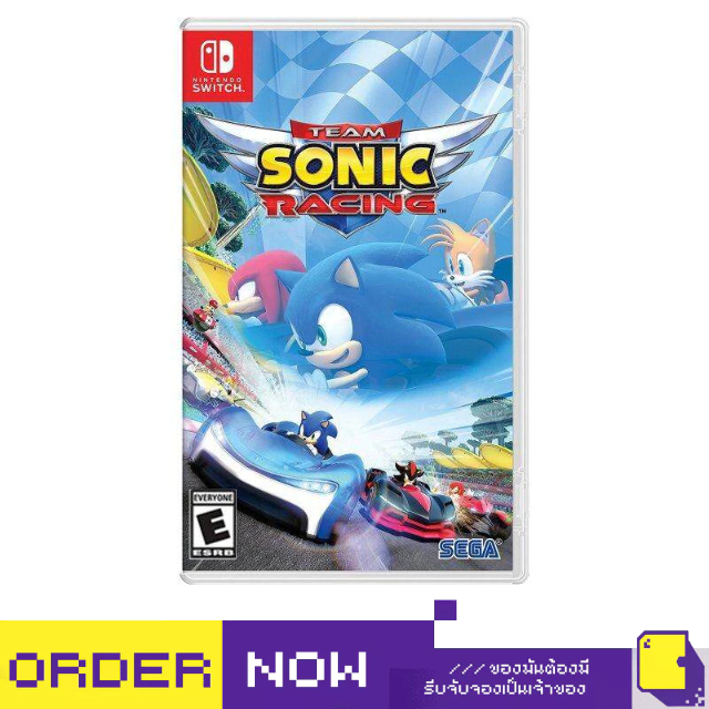 [+..••] พร้อมส่ง ผ่อน 0% | NSW TEAM SONIC RACING (เกม Nintendo Switch™🎮)