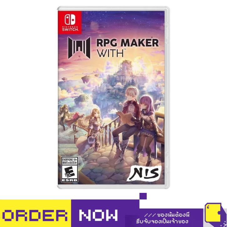 [+..••] พร้อมส่ง | NSW RPG MAKER WITH (เกม Nintendo Switch™ 🎮)