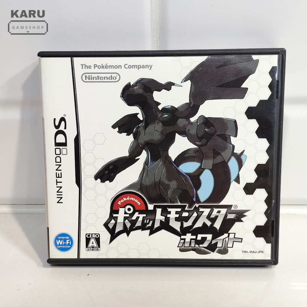 [พร้อมส่ง] มือ 2 แผ่นเกม Nintendo DS : Pokemon White ปกญี่ปุ่น
