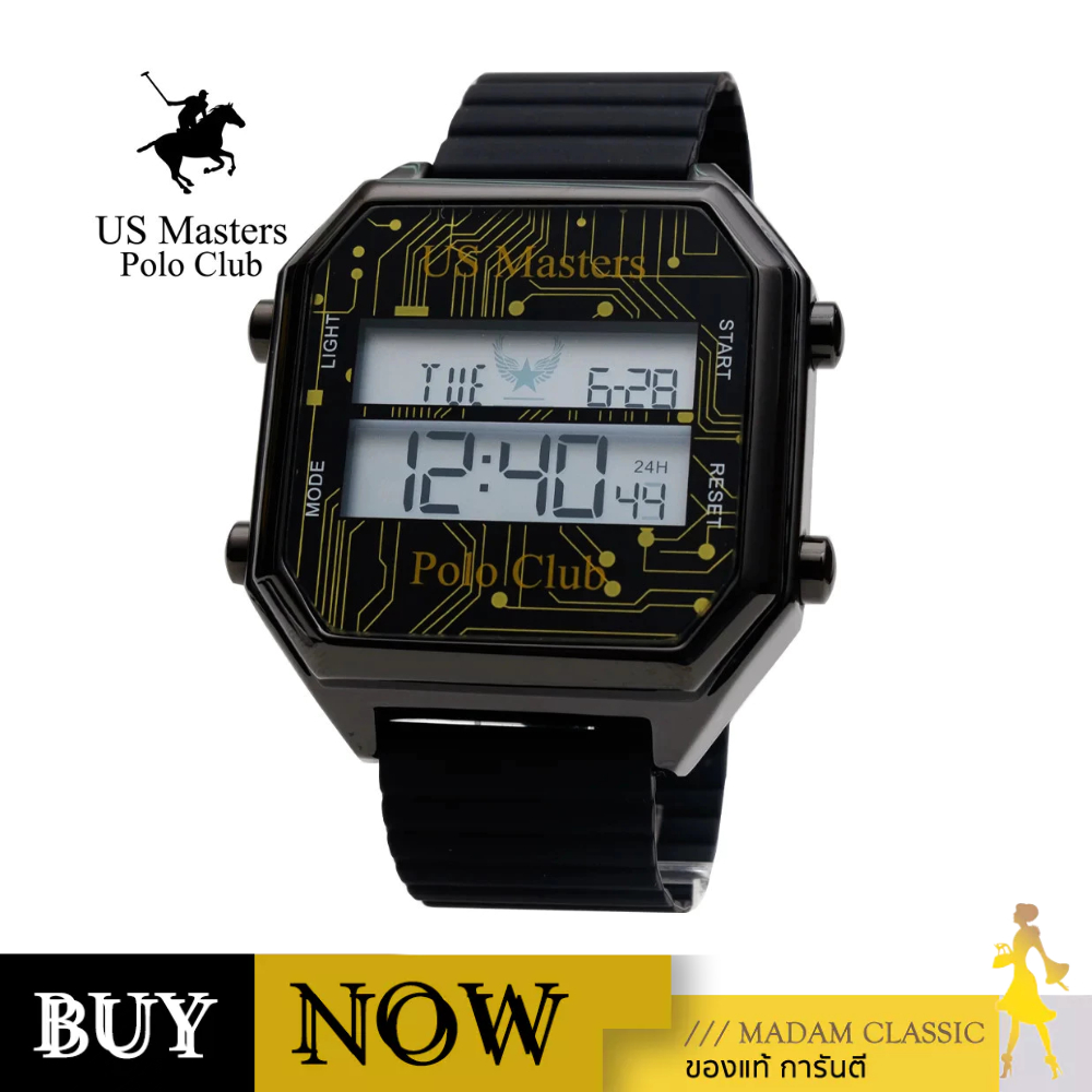 นาฬิกา US MASTER POLO CLUB รุ่น AS14.249-IPBK