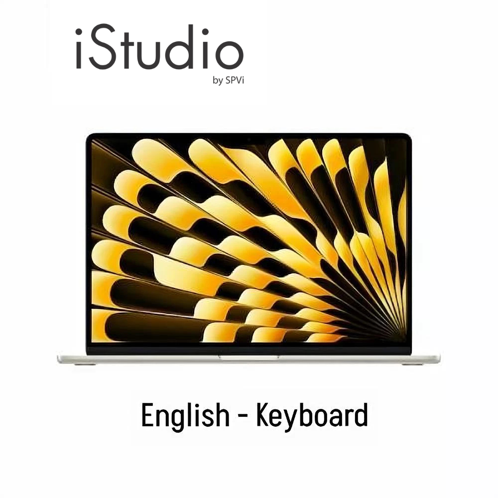 Apple MacBook Air 15 นิ้ว ชิป M2 8Core CPU/10Core GPU/RAM8GB/256-512GB/ English - Keyboard I iStudio By SPVi