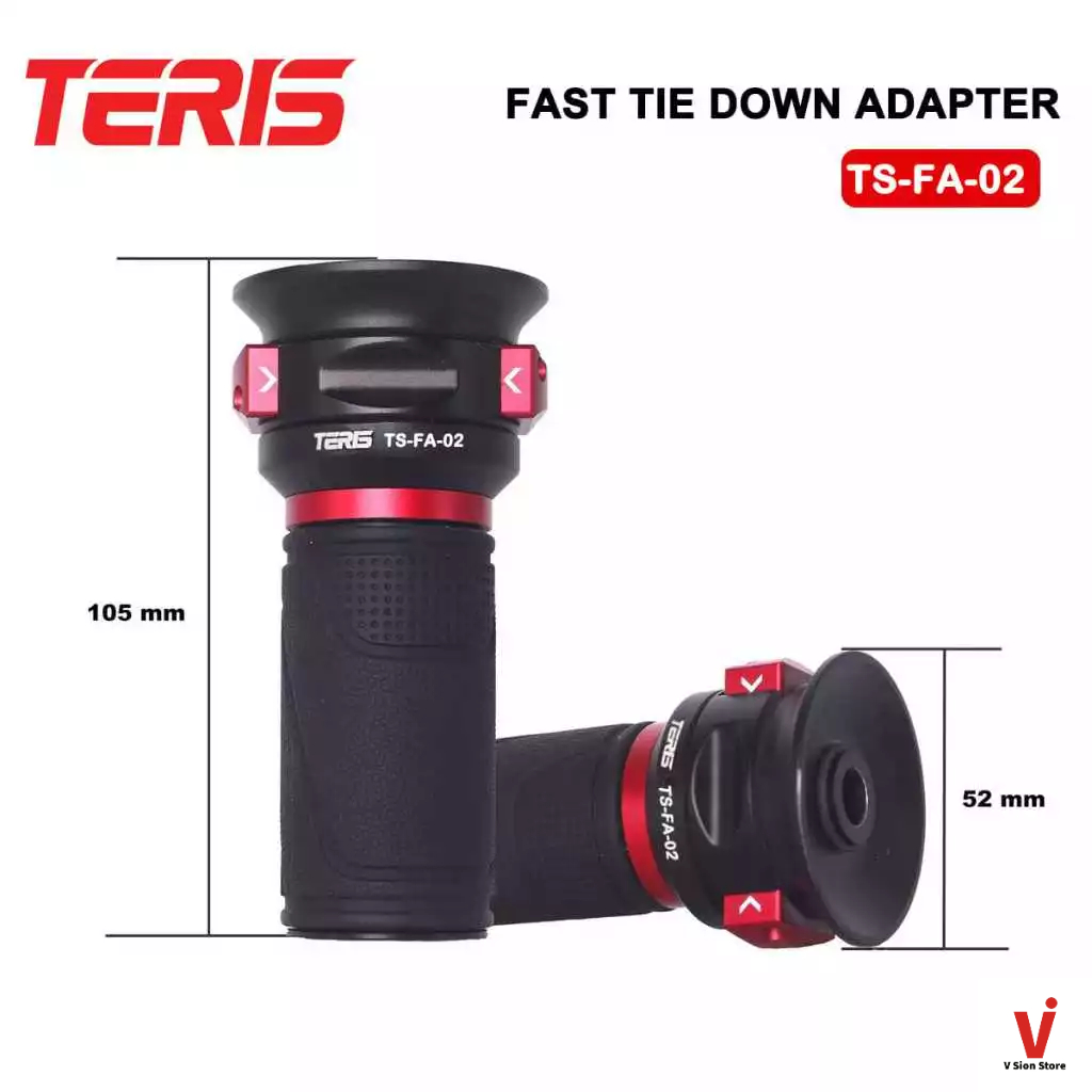 พร้อมส่ง Teris Fast Tie Down Adapter (TS-FA-02), Quick Release สำหรับล็อคโบล์วหัวและขาตั้งกล้อง