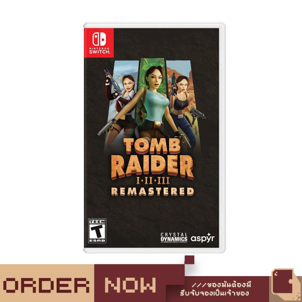 Nintendo Switch™ Tomb Raider I-III Remastered Starring Lara Croft [bY ClaSsIC GaME]