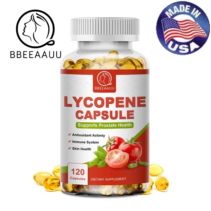 BBEEAAUU Lycopene 10mg  ไลโคปีน แคปซูลไลโคปีน ชลอวัย ต ้านริ้วรอยผิวกระจ่าง ใสเปล่งปลั่งลดรอยดำ ระบบ