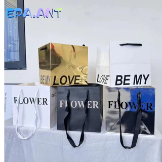 🌈EPA🌈ถุงFlower ก้นกว้าง ใส่ดอกไม้ ใส่เค้ก ใส่ตุ๊กตา เชือกหิ้วยาวมาก