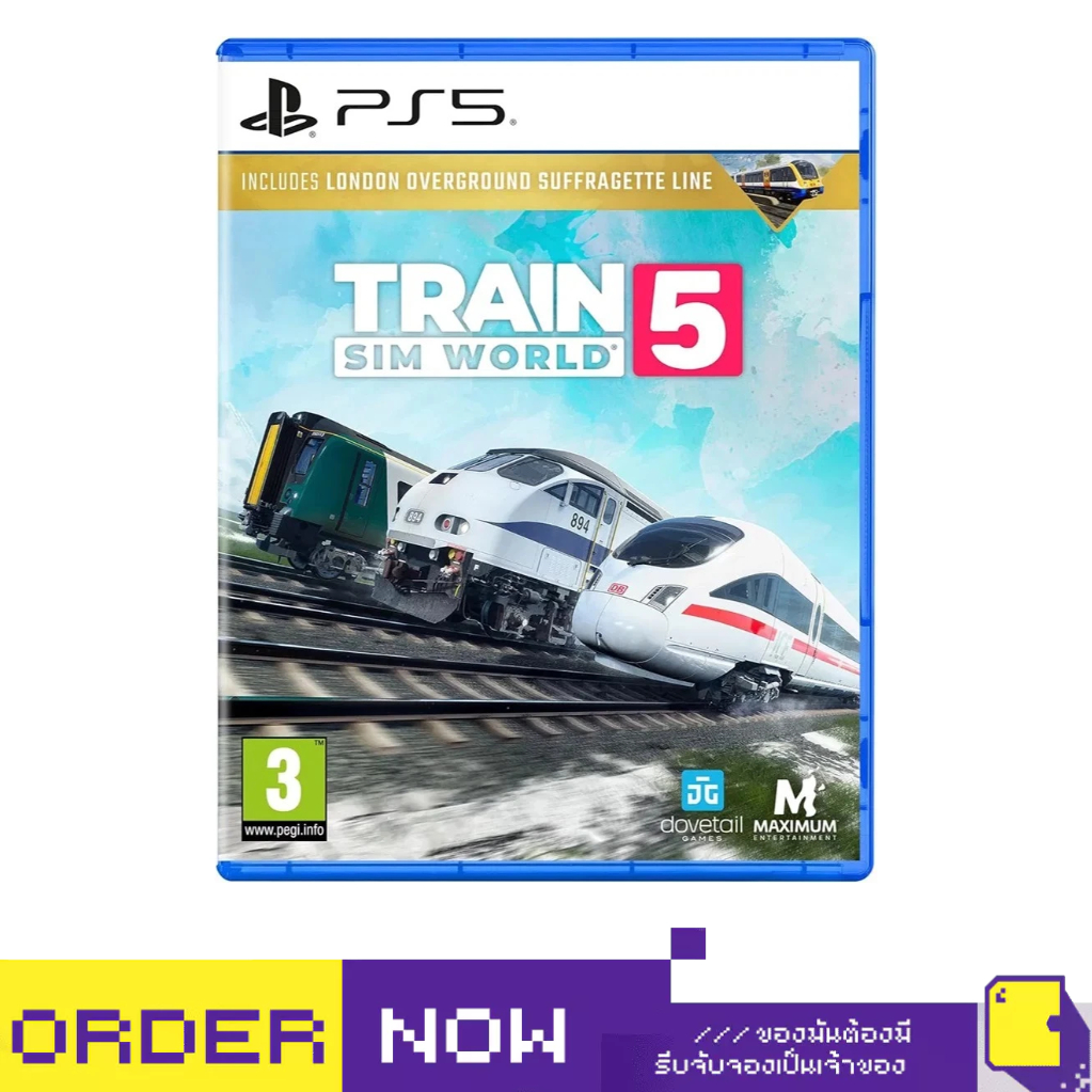 [+..••] พร้อมส่ง | PS5 TRAIN SIM WORLD 5 (เกม PlayStation 5™🎮)