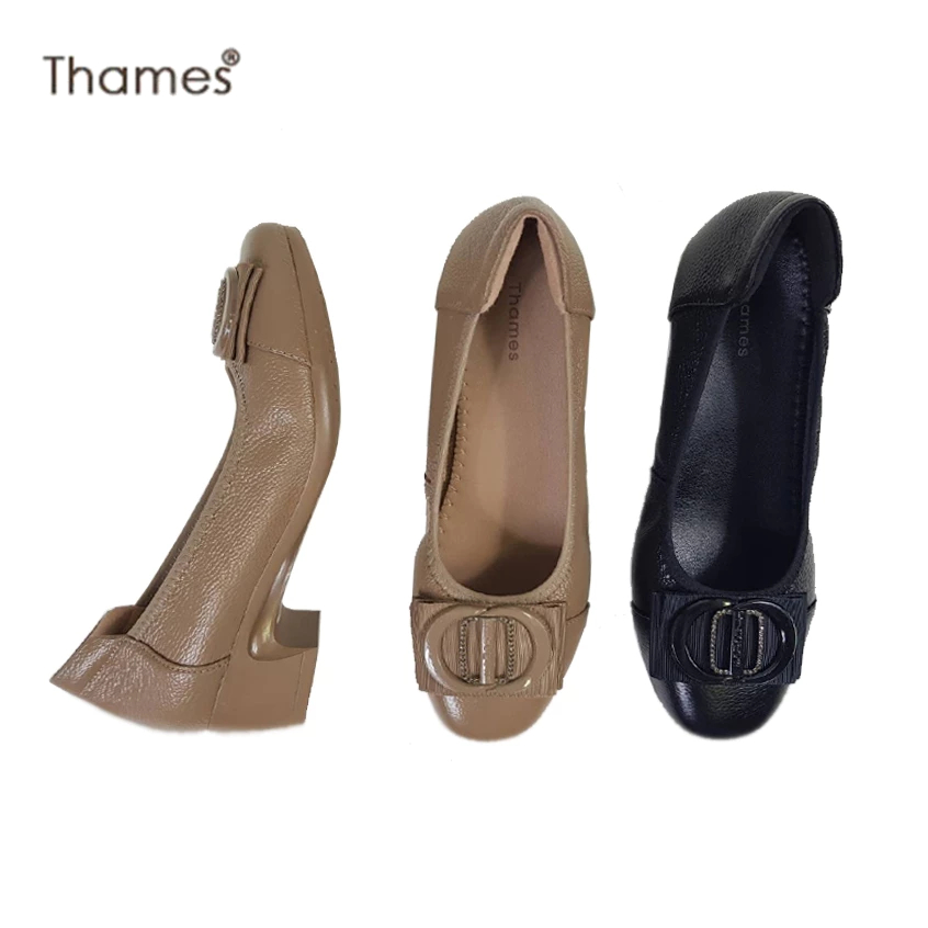 Thames(เทมส์) รองเท้าคัชชูผู้หญิง รองเท้าใส่ทำงาน Shoes-TH41080