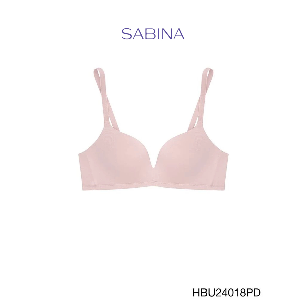 Sabina Habpy Pretty Perfect Level 1 เสื้อชั้นใน  ไร้โครง รหัส HBU24018PD - สีชมพูเข้ม