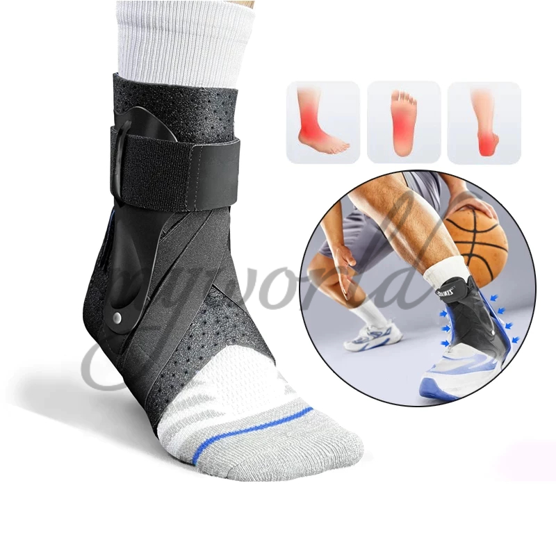 พยุงข้อเท้า แบบProfessional ankle support (A8) สายรัดข้อเท้า ป้องกันข้อเท้า เล่นกีฬา ออกกำลังกาย