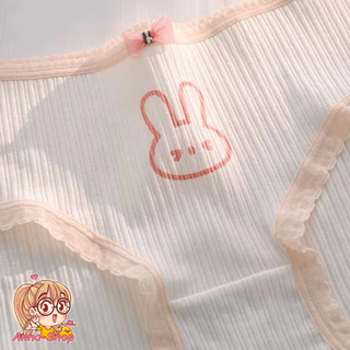Anna shop กางเกงใน สไตล์เกาหลี เอวกลาง แฟชั่นน่ารัก ผ้านิ่ม พร้อมส่ง CS048