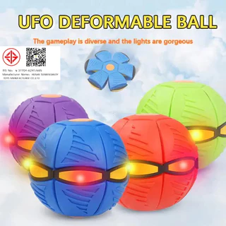 MOONTOY  🥏 ลูกบอลA2002 ลูกบอลเด้งผิดรูป Flying UFO Ball Pop ของเล่นเด็ก กีฬากลางแจ้ง ลูกบอลแบน ของเล่น ลูกบอลจานบินวิเศษ