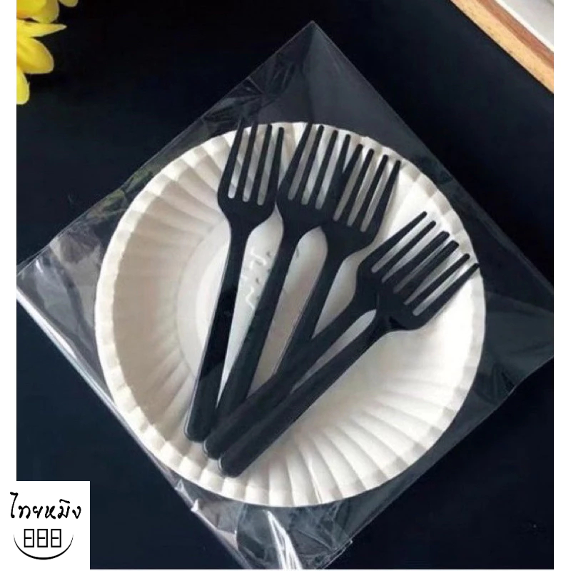 ชุดทานขนมเค้ก กระดาษจาน(สำหรับทาน5ท่าน)