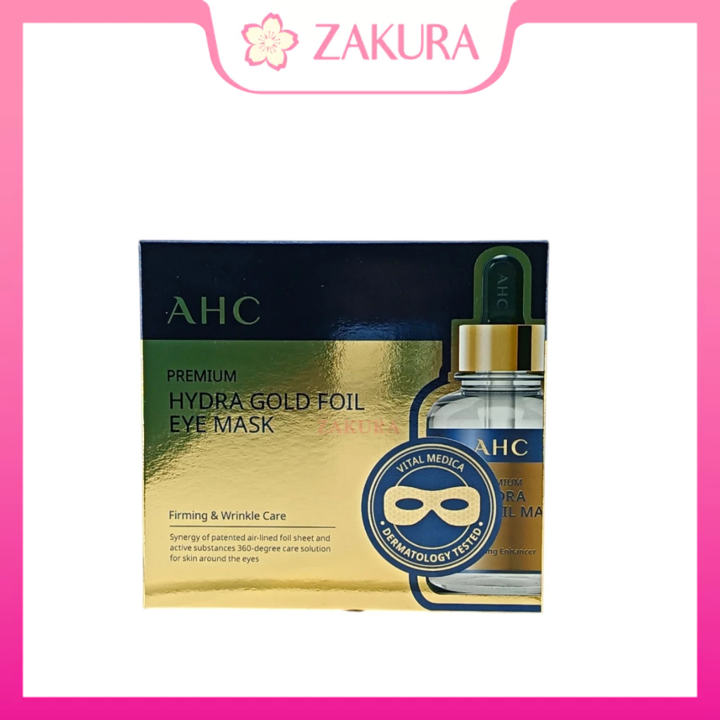 AHC Premium Hydra Gold Foil Eye Mask 5pcs
