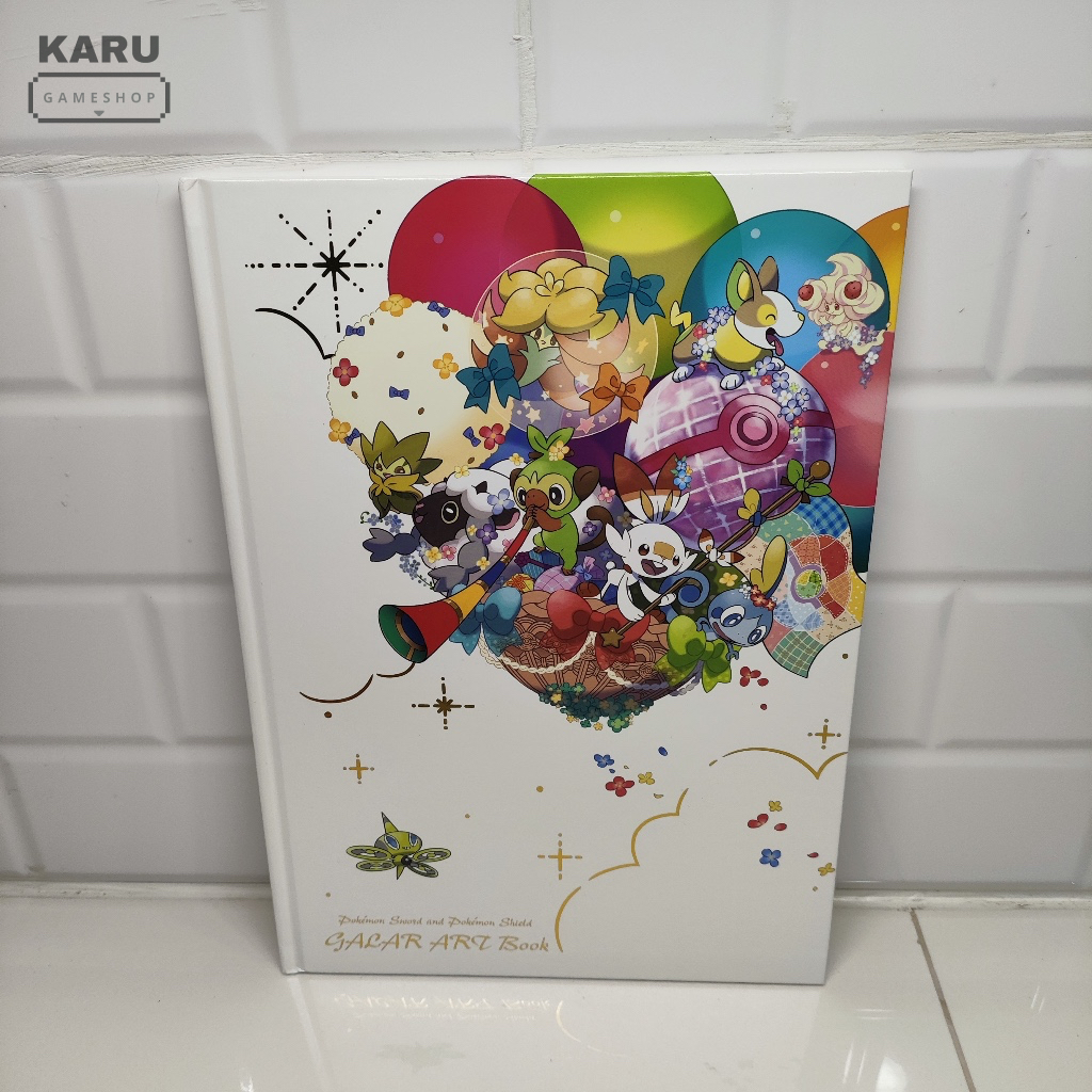 [พร้อมส่ง] มือ 2 Art book Pokemon Sword & Pokemon Shield GALAR ART Book Limited Pokemon Center