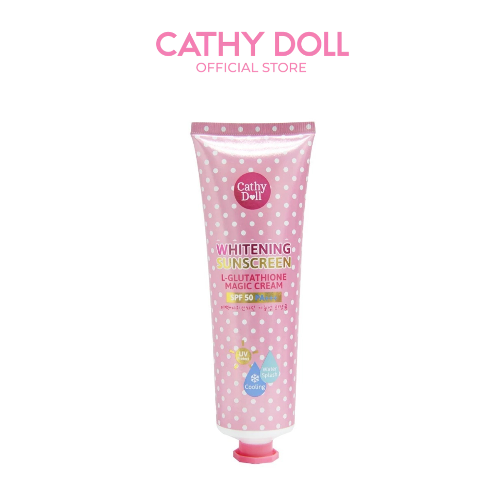 Cathy Doll แอลกลูต้าไธโอนเมจิกครีม เอสพีเอฟ50 พีเอ+++ 138ml (ครีมทาผิว,โลชั่น,โลชั่นกันแดด)