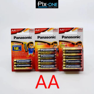 PANASONIC ALKALINE AA พานาโซนิค ถ่านอัลคาไลน์ ขนาด AA
