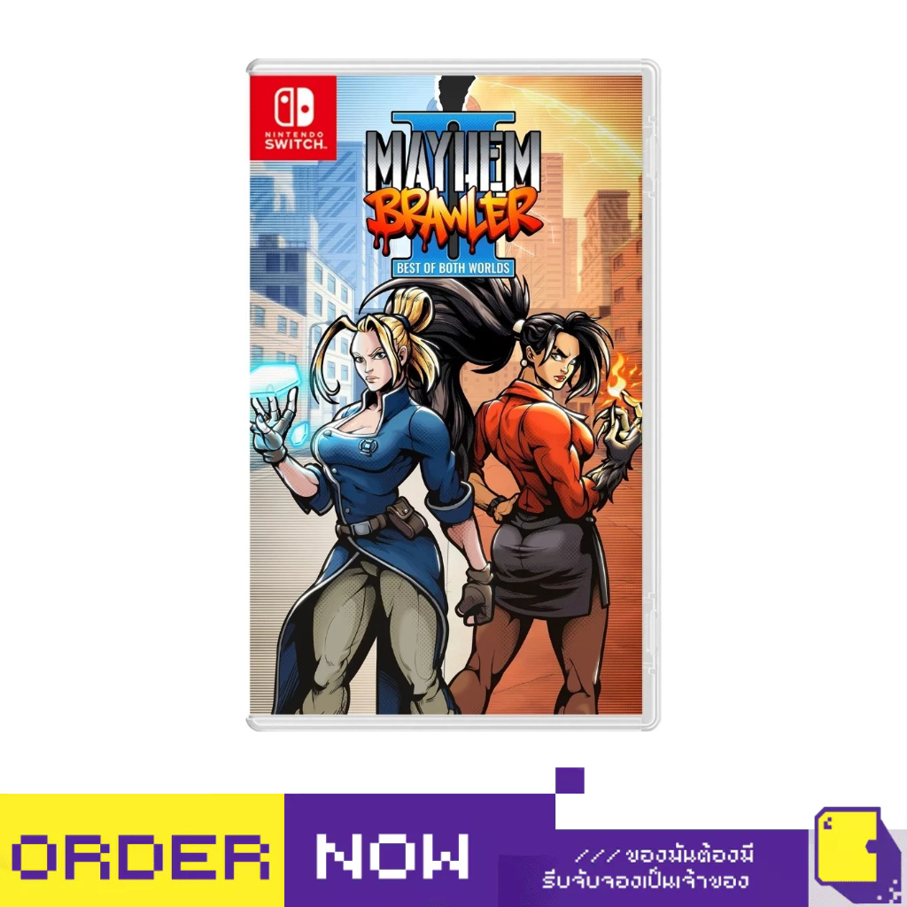 [+..••] PRE-ORDER | NSW MAYHEM BRAWLER II: BEST OF BOTH WORLDS (เกม Nintendo Switch™ 🎮วางจำหน่าย เร็