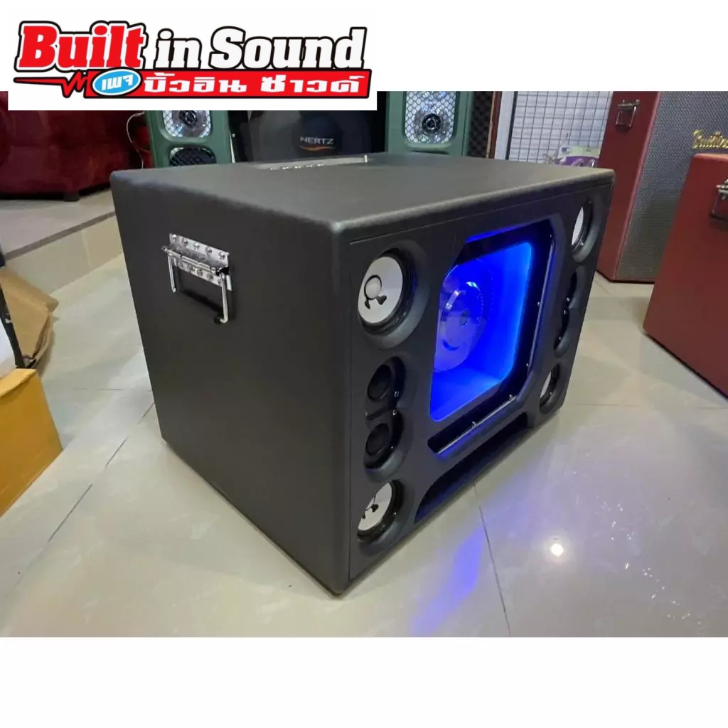 ตู้ลำโพงบลูทูธ ดอกซับ 12” แบนพาส [มิกกี้เมาส์] – เบสหนักแน่น กระหึ่มทุกจังหวะ!