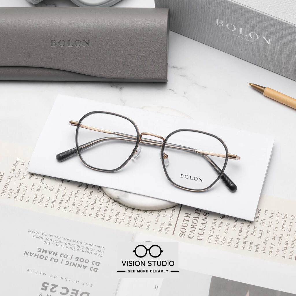 แว่นสายตา BOLON รุ่น BJ6112 B12 Black Gold