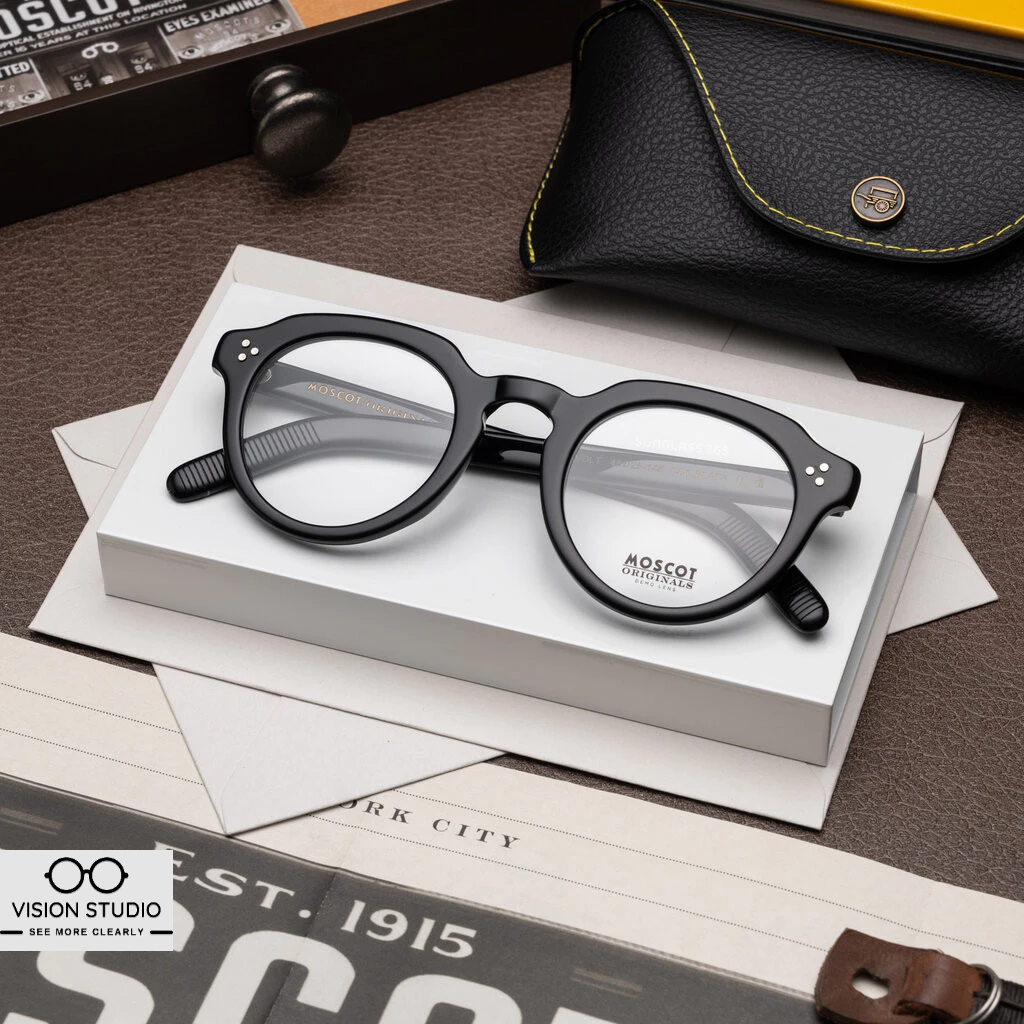 แว่นสายตา Moscot Gavolt Black
