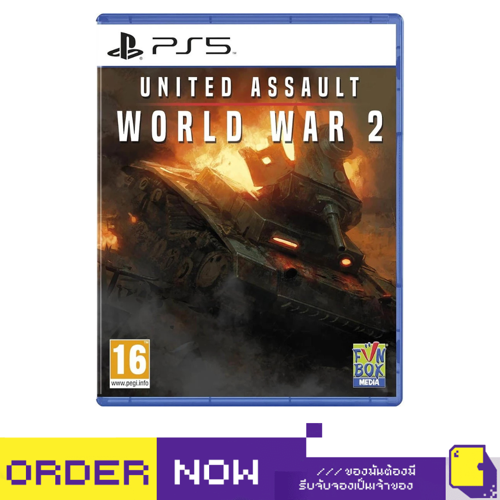 [+..••] พร้อมส่ง | PS5 UNITED ASSAULT - WORLD WAR 2 (เกม PlayStation 5™🎮)
