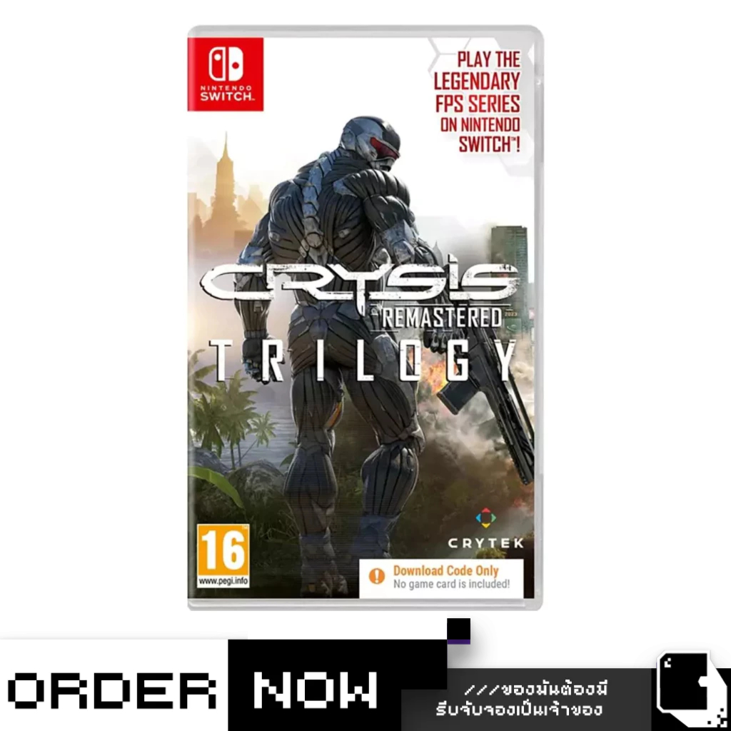 Nintendo Switch™ Crysis Remastered Trilogy (Code in a box) (By ClaSsIC GaME)