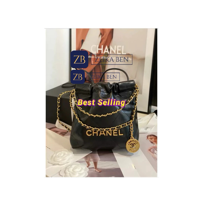 ⭐️ C H A N Eกระเป๋าสำหรับผู้หญิง. เกรด Hi-End 1:1. หนังแท้. ขนาด : 20cm✖️20cm. พร้อมจัดส่ง⭐️